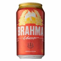 CERVEJA BRAHMA  LATA 350ML .