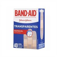 CURATIVO BAND-AID TRANP40 UNI .
