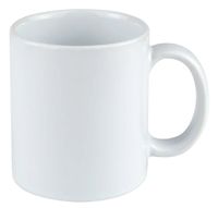Caneca Branca de cerâmica Live AAA para Sublimação